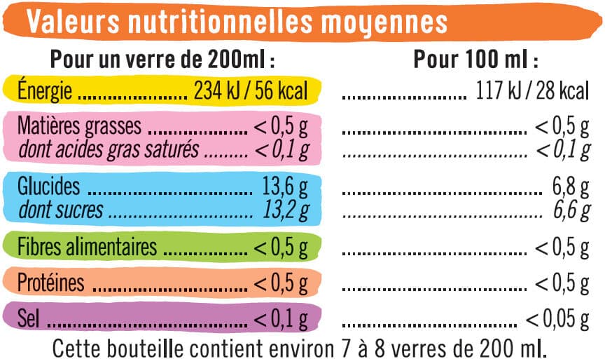 U Boisson sans théine saveur pêche abricot packshot