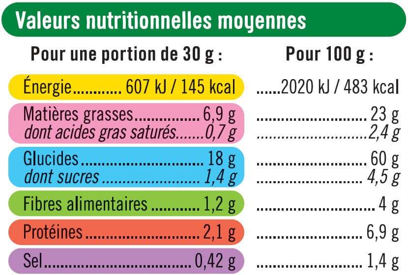 U Soufflés à base de maïs goût oignon packshot