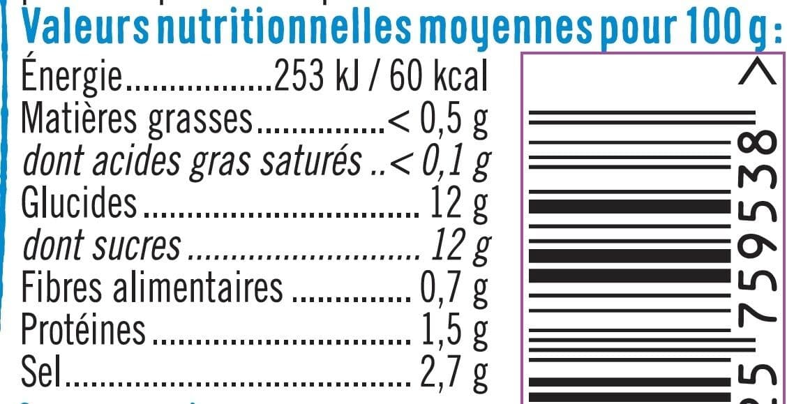 U Ketchup nature allégé packshot