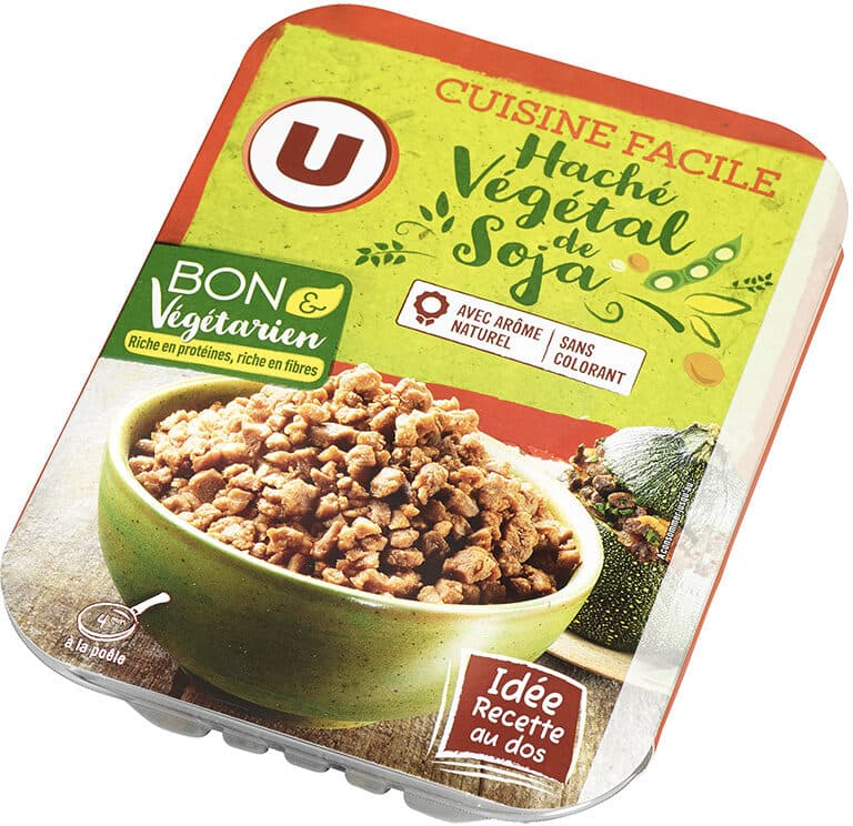U Haché végétal de soja packshot