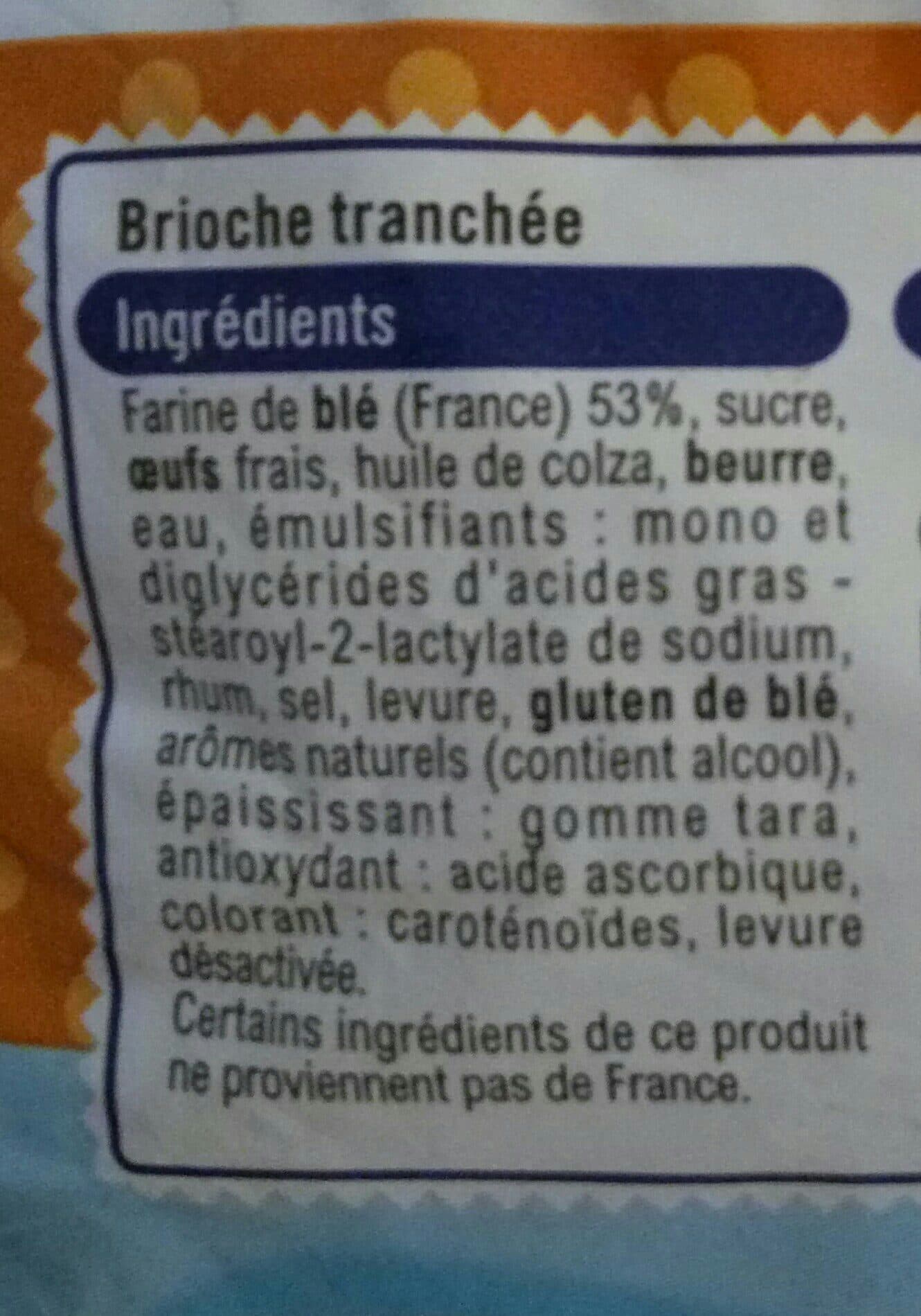U Brioche tranchée packshot