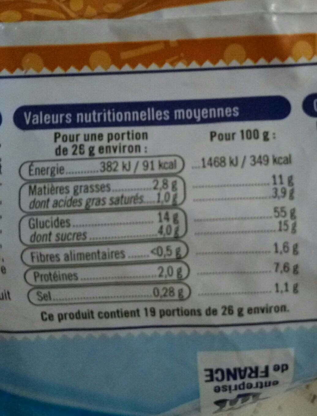 U Brioche tranchée packshot