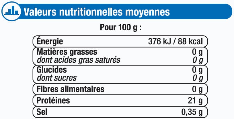 U Ailes de raies surgelées packshot