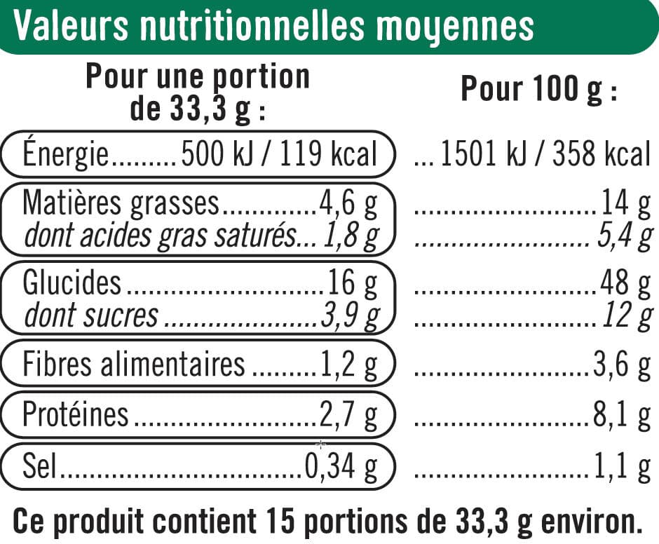 U Brioche tranchée céréales packshot