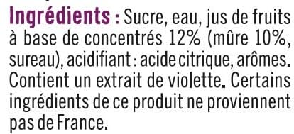 U Sirop de mûre touche de violette édition limitée packshot