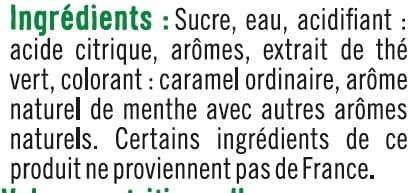 U Sirop de thé vert touche de menthe édition limitée packshot