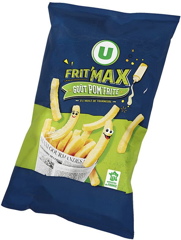 U Frit'max goût pom'frites packshot