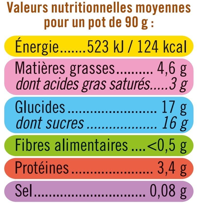 U Spécialité laitière sucrée à la vanille, packshot