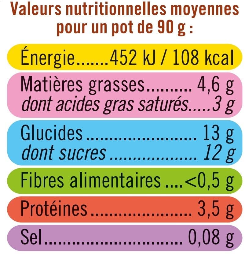 U Spécialité laitière sucrée douceur de mousse aux fruits de la passion packshot