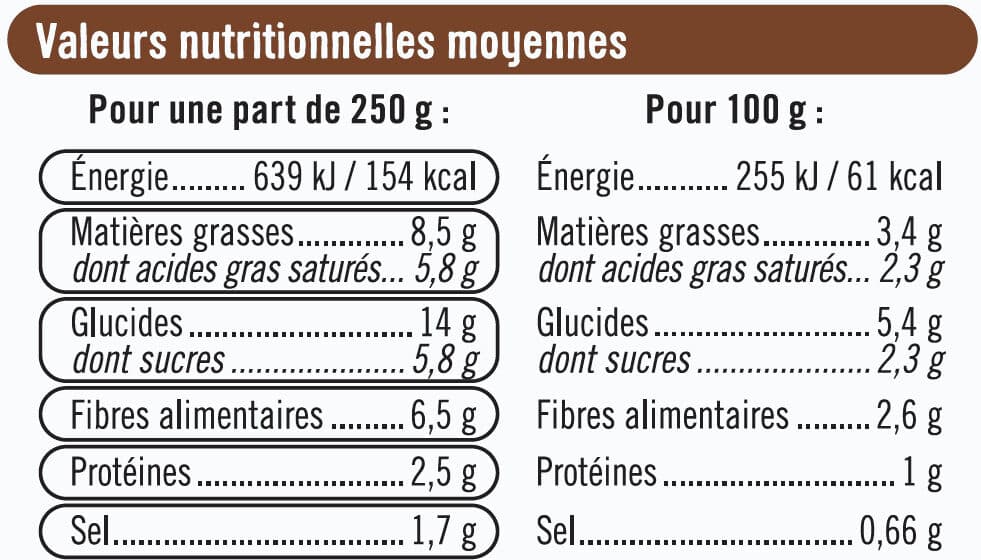 U Purée de légumes anciens 750g packshot