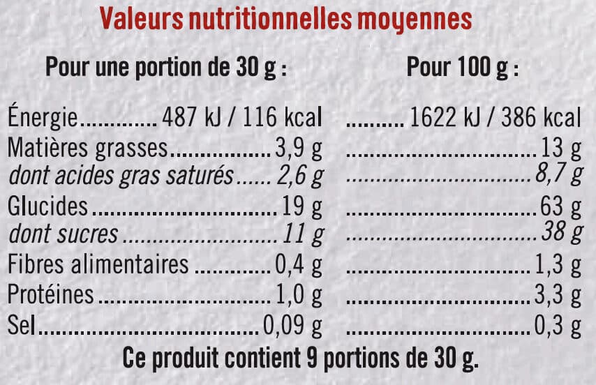 U Mini tartelette pur beurre fourrage aux pommes 270g packshot