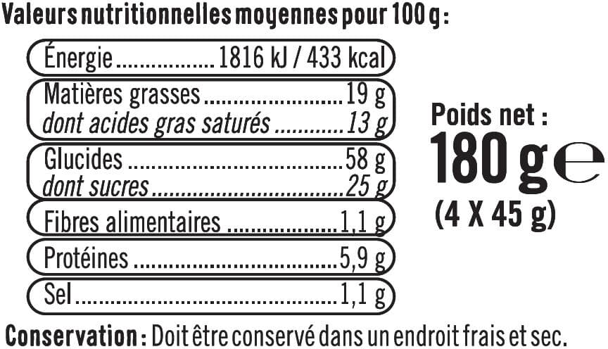 U Sablés Nature Pur Beurre packshot
