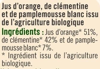 U Pur jus Douceur d'agrumes 1l packshot
