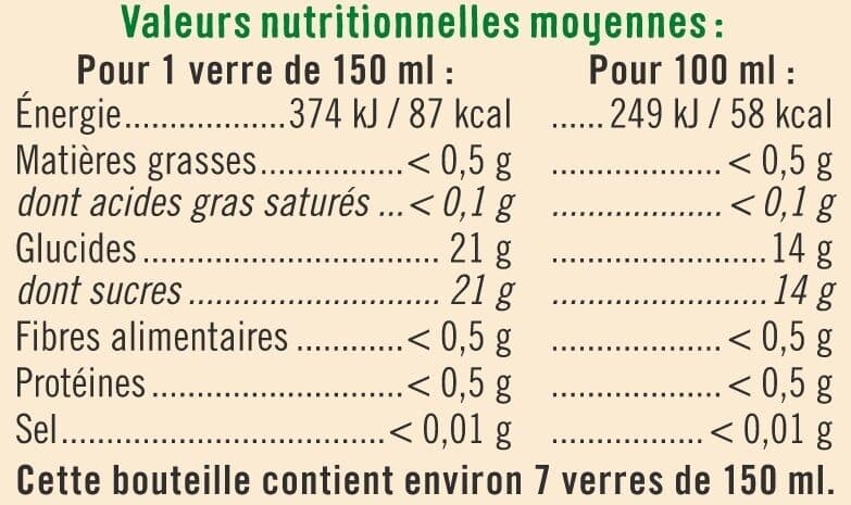 U Pur jus raisin rouge/grenade, 1l packshot