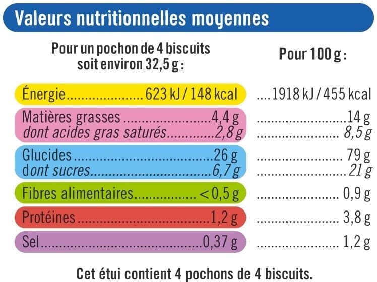 U Petit beurre sans gluten packshot