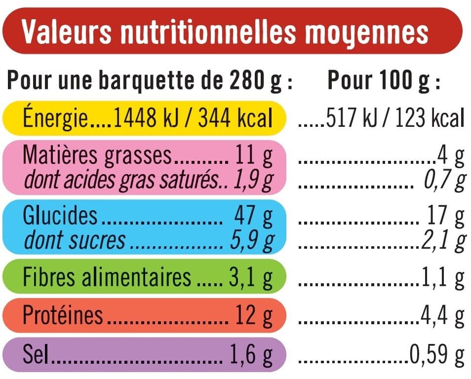 U Pennes sauce bolognaise sans gluten packshot
