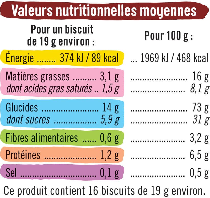 U Biscuits fourrés carrés au chocolat - x 16 - Paquet de 295g packshot