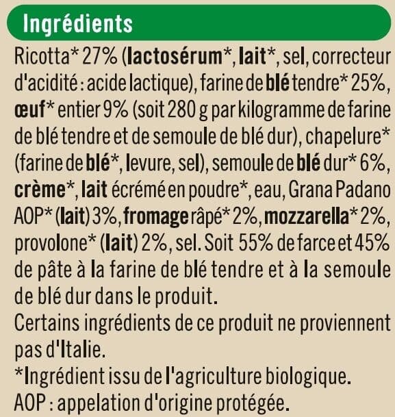 U Girasoli 4 fromages 250g packshot
