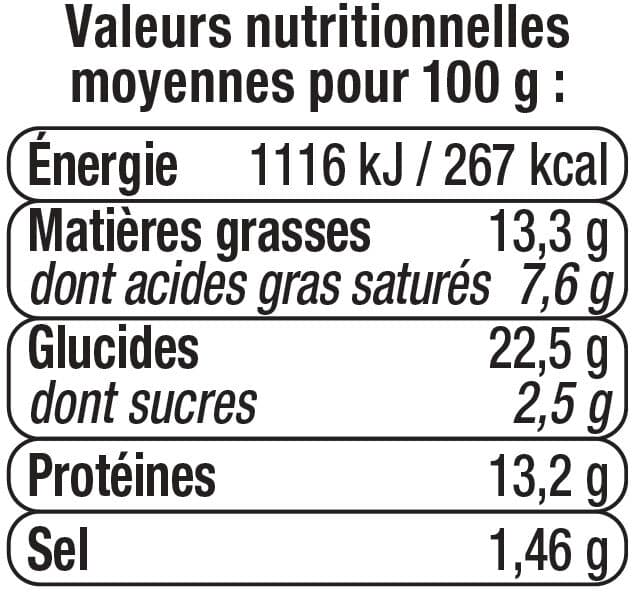 U Sandwich au pain complet, jambon et emmental 145g packshot