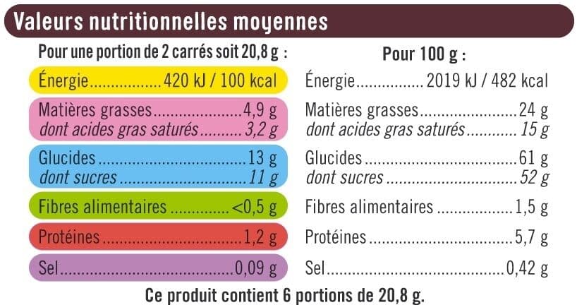 U Lait fourré caramel et lait frais Isigny et fleur de sel Guérande packshot