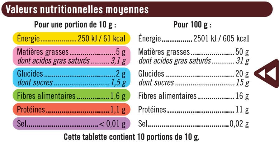 U Chocolat noir 85% Tanzanie packshot