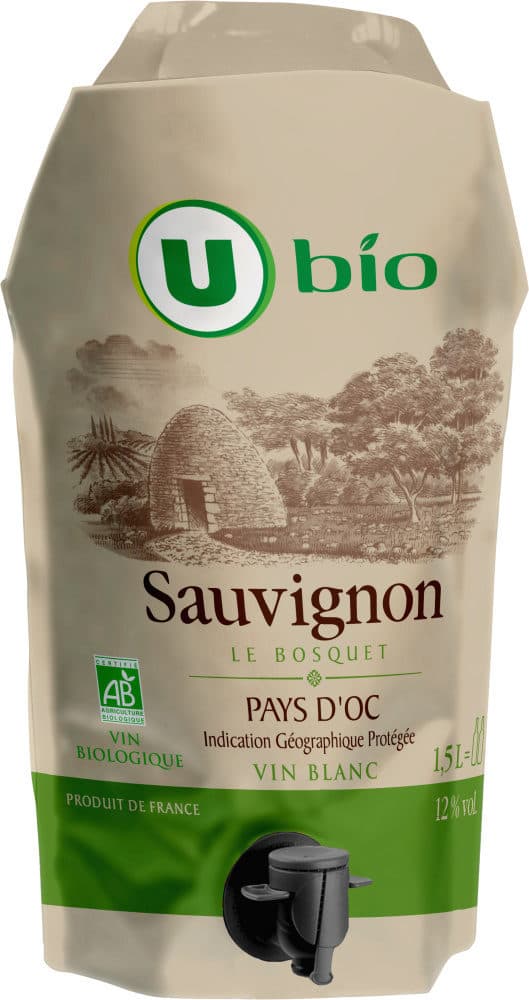 U Sauvignon Le Bosquet packshot