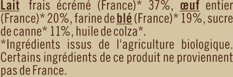U Petites crêpes bretonnes bio 6x240g packshot