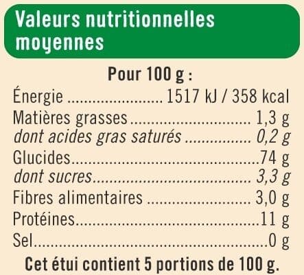 U Pâtes Perline boîte de 500g packshot
