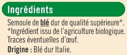 U Pâtes Vermicelles boîte de 500g packshot