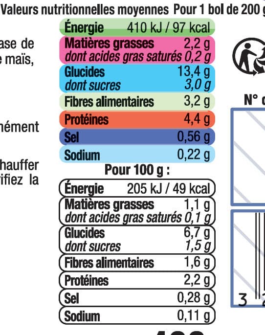 U Bols légumes & colin d'Alaska 8m packshot