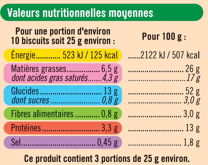 U Mini torsades feuilletées 75g packshot