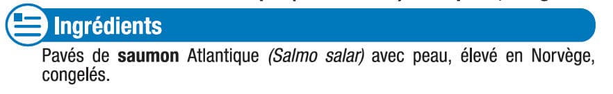 U Pavés saumon avec peau (salmo salar) packshot