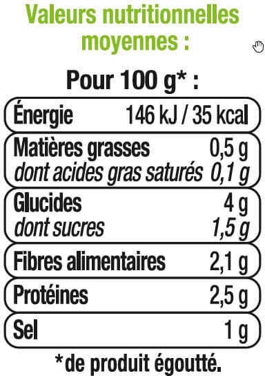 U Coeurs de palmier extra tendres packshot