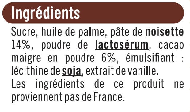 U Crayon pâtissier marron packshot