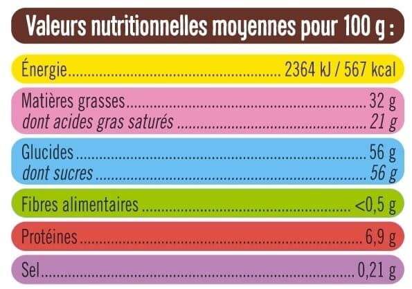 U Palets chocolat blanc sachet de 200g packshot