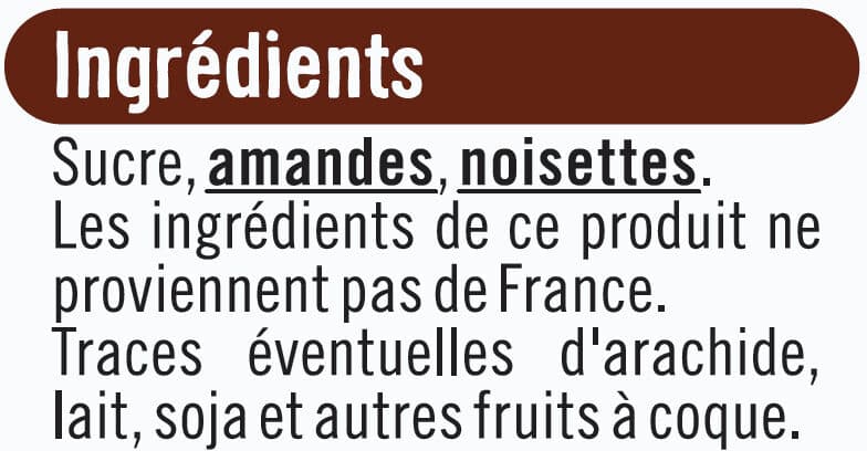 U Pralin paquet de 100g packshot
