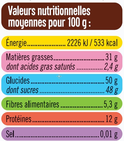 U Pralin paquet de 100g packshot