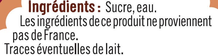 U Nappage caramel flacon de 210g packshot