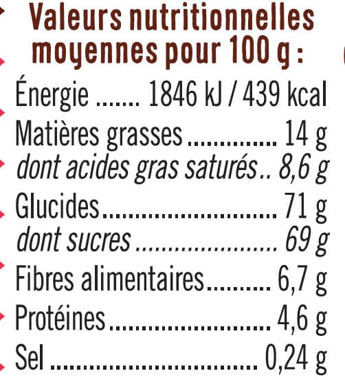 U Vermicelles chocolat flacon de 60g packshot
