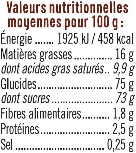 U Confettis colorés chocolatés sachet de 65g packshot