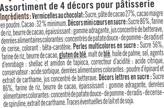 U Multidécors boîte de 138g packshot