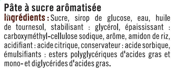U Pâte à sucre paton blanc 250g packshot
