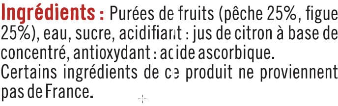 U Nectar pêche figue édition limitée packshot