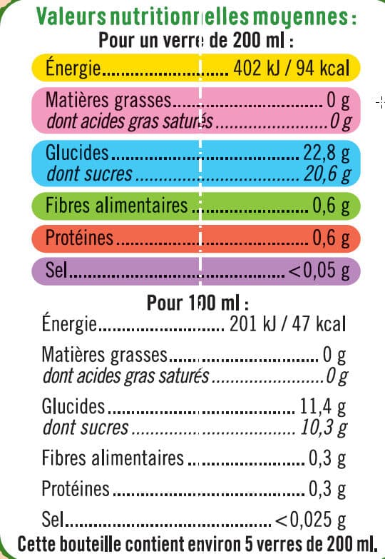 U Nectar pomme coing édition limitée packshot