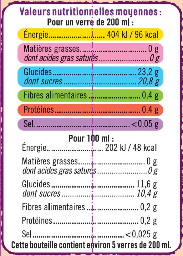 U Nectar prune-cassis édition limitée packshot