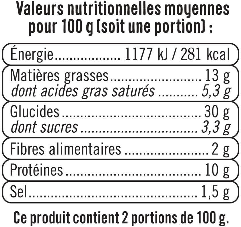 U Croque à poêler au jambon et fromages packshot