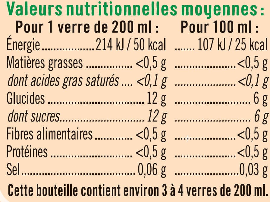 U Pur jus de cranberry bouteille en verre de 75cl packshot