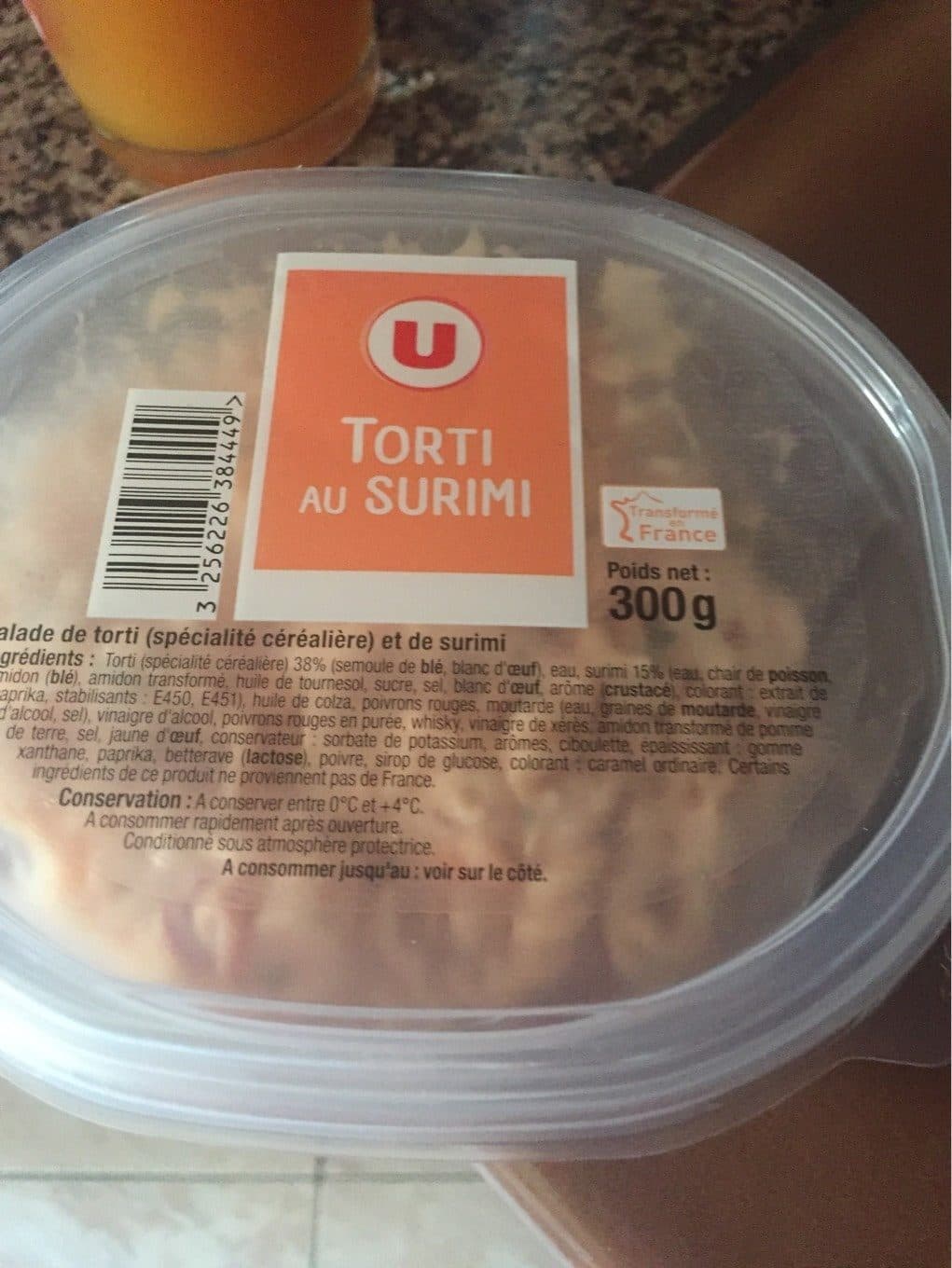 U Torti au surimi packshot