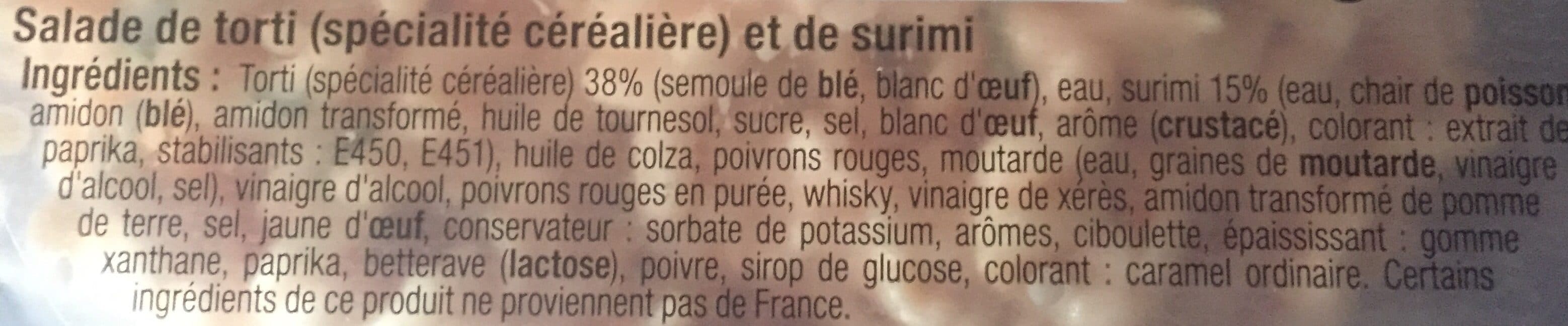 U Torti au surimi packshot