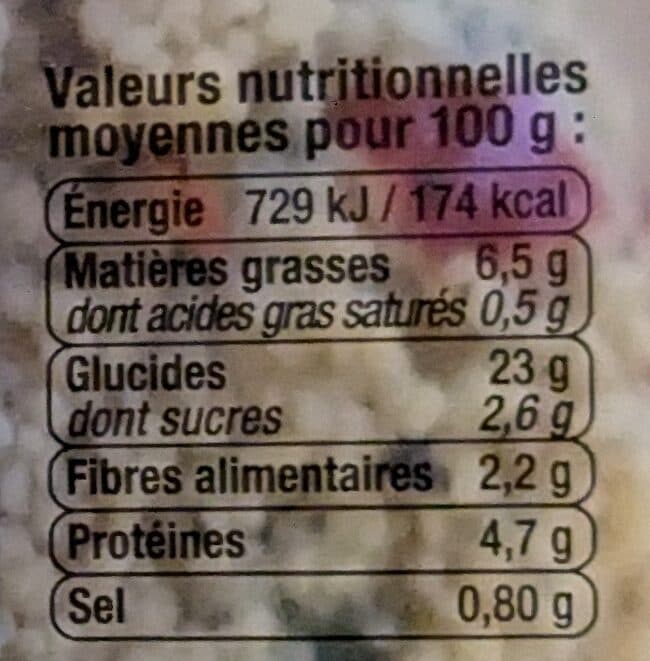 U Taboulé à l'orientale 300g packshot
